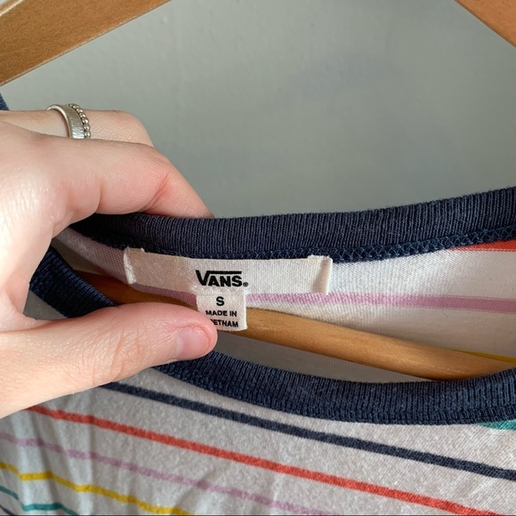 Vans striped t shirt dress - Picture 2 of 3
